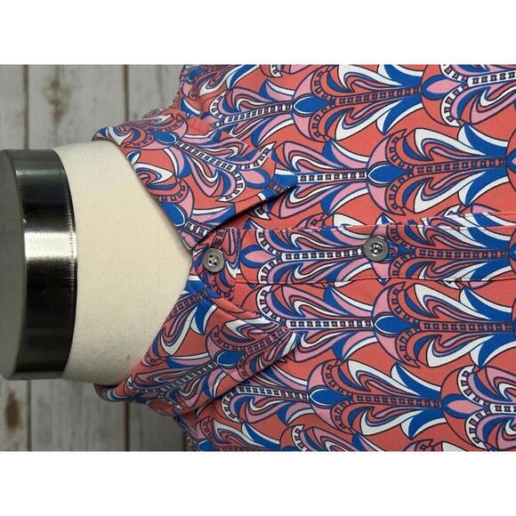 J. McLaughlin Catalina Cloth multicolored geo sleeveless sheath dress Size XL - Picture 3 of 8